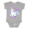 thumbnail image 1 of Inktastic Big Sis unicorn Girls Baby Bodysuit, 1 of 5
