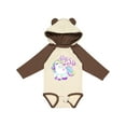 thumbnail image 1 of Inktastic Big Sis unicorn Girls Long Sleeve Baby Bodysuit, 1 of 5