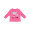 thumbnail image 1 of Inktastic Big Sis with Lil Bro Girls Sister Announcement Girls Long Sleeve Toddler T-Shirt, 1 of 5
