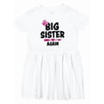 thumbnail image 1 of Inktastic Big Sister Again with Bow and Arrow Girls Toddler Dress, 1 of 5