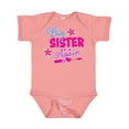 thumbnail image 1 of Inktastic Big Sister Again with Flowers and Arrow Girls Baby Bodysuit, 1 of 5