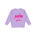 thumbnail image 1 of Inktastic Big Sister Again with Flowers and Arrow Toddler Sweatshirt, 1 of 4