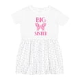 thumbnail image 1 of Inktastic Big Sister Announcement Butterfly Girls Toddler Dress, 1 of 5