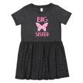 thumbnail image 1 of Inktastic Big Sister Announcement Butterfly Girls Toddler Dress, 1 of 5
