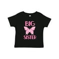 thumbnail image 1 of Inktastic Big Sister Announcement Butterfly Girls Toddler T-Shirt, 1 of 5