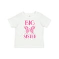 thumbnail image 1 of Inktastic Big Sister Announcement Butterfly Girls Toddler T-Shirt, 1 of 5