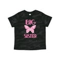 thumbnail image 1 of Inktastic Big Sister Announcement Butterfly Girls Toddler T-Shirt, 1 of 5