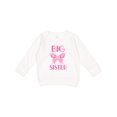 thumbnail image 1 of Inktastic Big Sister Announcement Butterfly Toddler Sweatshirt, 1 of 4