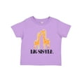 thumbnail image 1 of Inktastic Big Sister Announcement Girls Giraffe Girls Toddler T-Shirt, 1 of 5