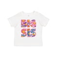 thumbnail image 1 of Inktastic Big Sister Announcement Retro Flower Big Sis Girls Toddler T-Shirt, 1 of 5