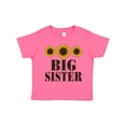 thumbnail image 1 of Inktastic Big Sister Announcement Sunflowers Girls Toddler T-Shirt, 1 of 5