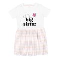 thumbnail image 1 of Inktastic Big Sister Butterfly Announcement Girls Toddler Dress, 1 of 5