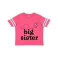 thumbnail image 1 of Inktastic Big Sister Butterfly Announcement Girls Toddler T-Shirt, 1 of 5