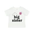 thumbnail image 1 of Inktastic Big Sister Butterfly Announcement Girls Toddler T-Shirt, 1 of 5