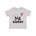 thumbnail image 1 of Inktastic Big Sister Butterfly Announcement Girls Toddler T-Shirt, 1 of 5