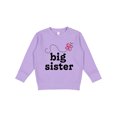 thumbnail image 1 of Inktastic Big Sister Butterfly Announcement Toddler Sweatshirt, 1 of 4