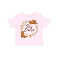 thumbnail image 1 of Inktastic Big Sister Cowgirl Boys or Girls Toddler T-Shirt, 1 of 5