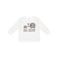 thumbnail image 1 of Inktastic Big Sister Elephant Girls Long Sleeve Toddler T-Shirt, 1 of 5
