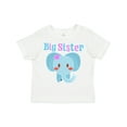 thumbnail image 1 of Inktastic Big Sister Elephant Girls Toddler T-Shirt, 1 of 5