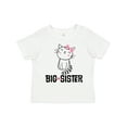 thumbnail image 1 of Inktastic Big Sister Girl Cat Girls Toddler T-Shirt, 1 of 5