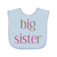 thumbnail image 1 of Inktastic Big Sister Girls Baby Bib, 1 of 4