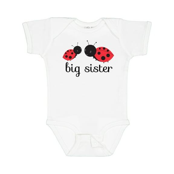 Inktastic Big Sister Girls Baby Bodysuit