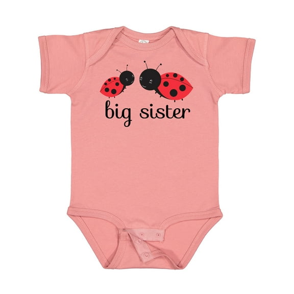 Inktastic Big Sister Girls Baby Bodysuit