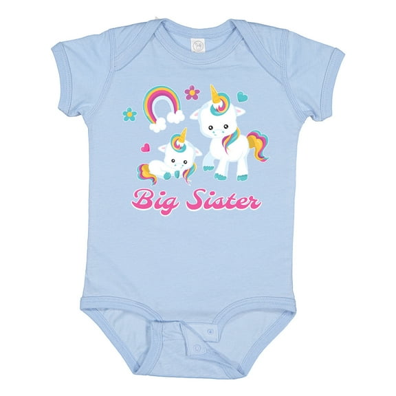 Inktastic Big Sister Girls Baby Bodysuit