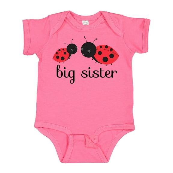 Inktastic Big Sister Girls Baby Bodysuit