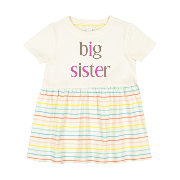 Inktastic Big Sister Girls Baby Dress