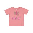 thumbnail image 1 of Inktastic Big Sister Girls Baby T-Shirt, 1 of 5