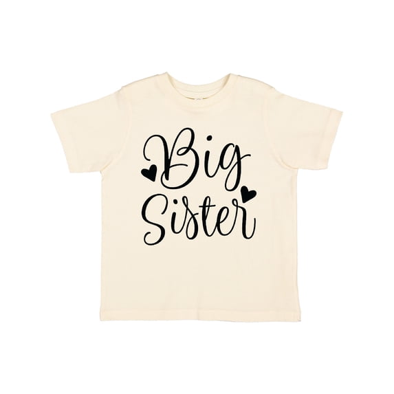 Inktastic Big Sister Girls Cute Announcement Girls Toddler T-Shirt