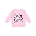 thumbnail image 1 of Inktastic Big Sister Girls Cute Announcement Toddler Sweatshirt, 1 of 4