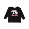 thumbnail image 1 of Inktastic Big Sister Girls Long Sleeve Toddler T-Shirt, 1 of 5