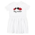 thumbnail image 1 of Inktastic Big Sister Girls Toddler Dress, 1 of 5