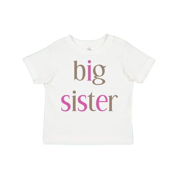 Inktastic Big Sister Girls Toddler T-Shirt