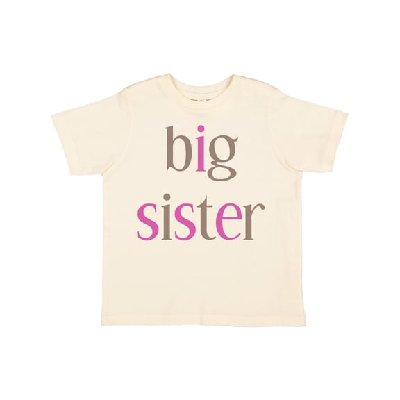 Inktastic Big Sister Girls Toddler T-Shirt