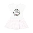 thumbnail image 1 of Inktastic Big Sister Leaves, Circle, Heart Girls Toddler Dress, 1 of 4