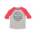 thumbnail image 1 of Inktastic Big Sister Leaves, Circle, Heart Girls Toddler T-Shirt, 1 of 5