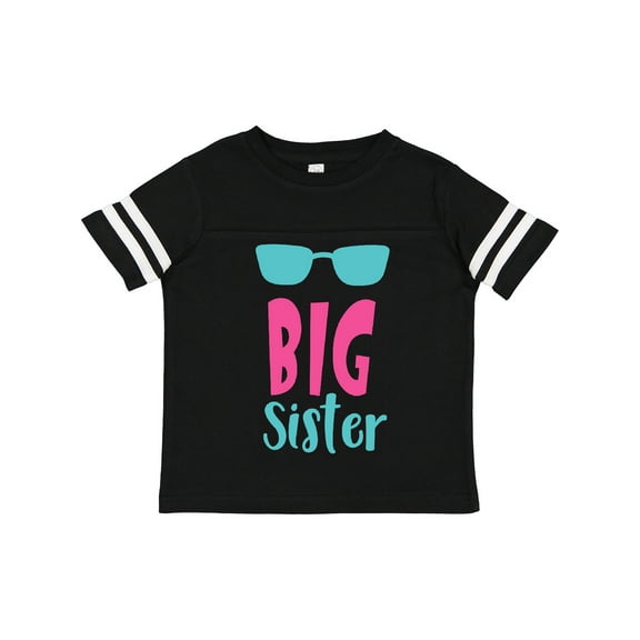 Inktastic Big Sister, Older Sister, Sunglasses, Sibling Girls Toddler T-Shirt