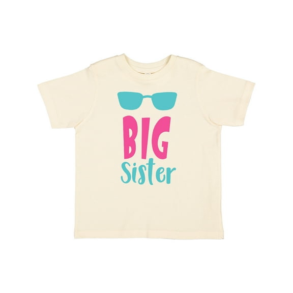 Inktastic Big Sister, Older Sister, Sunglasses, Sibling Girls Toddler T-Shirt