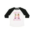 thumbnail image 1 of Inktastic Big Sister Pink Safari Animals Girls Toddler T-Shirt, 1 of 5