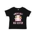 thumbnail image 1 of Inktastic Big Sister Pink Safari Animals Girls Toddler T-Shirt, 1 of 5