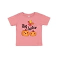 thumbnail image 1 of Inktastic Big Sister Pumpkins with Fall Leaves Girls Baby T-Shirt, 1 of 5