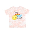 thumbnail image 1 of Inktastic Big Sister- Sun and Rainbow Girls Toddler T-Shirt, 1 of 5