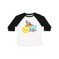 thumbnail image 1 of Inktastic Big Sister- Sun and Rainbow Girls Toddler T-Shirt, 1 of 5