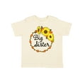 thumbnail image 1 of Inktastic Big Sister Sunflower Wreath Boys or Girls Toddler T-Shirt, 1 of 5