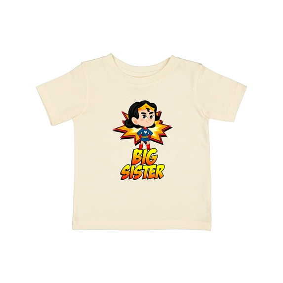 Inktastic Big Sister Superhero Girls Baby T-Shirt
