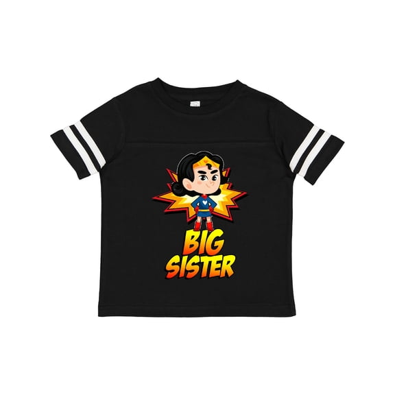 Inktastic Big Sister Superhero Girls Toddler T-Shirt