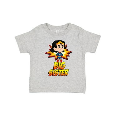 Inktastic Big Sister Superhero Girls Toddler T-Shirt